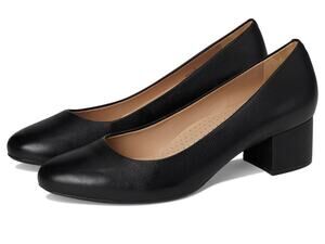 MARC JOSEPH NEW YORK WOMENS BROADWAY PUMP BLACK NAPA SOFT 10.5 MEDIUM